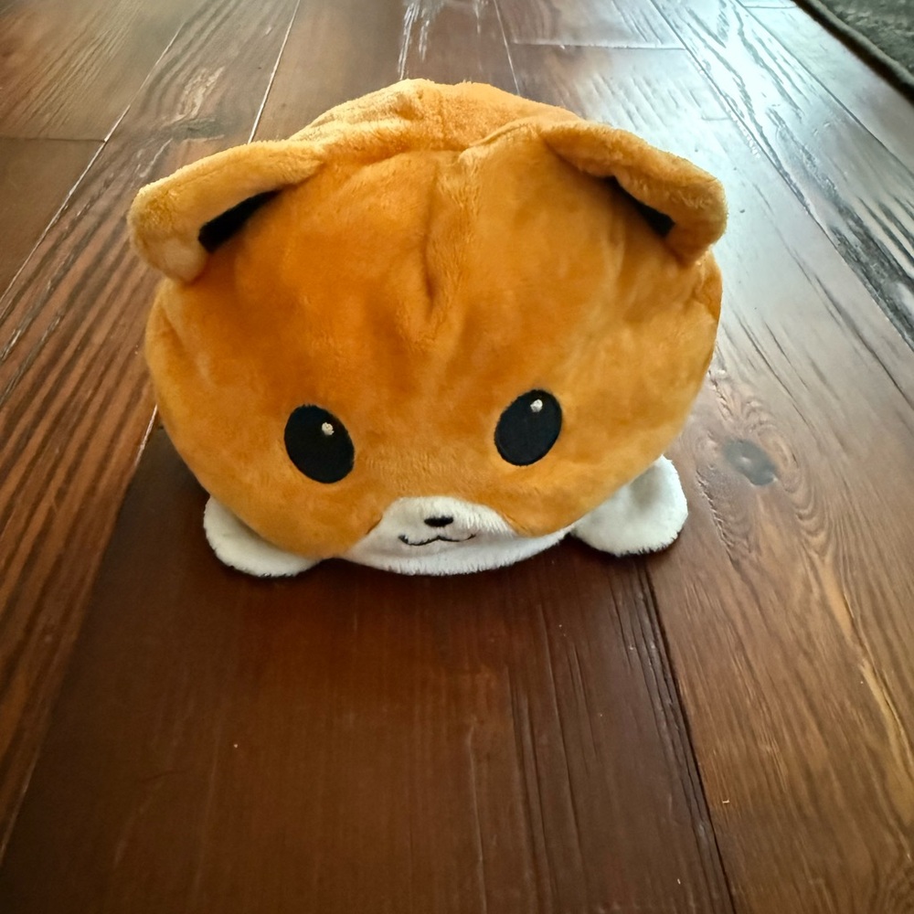 Squishmallows Orange and White Plush